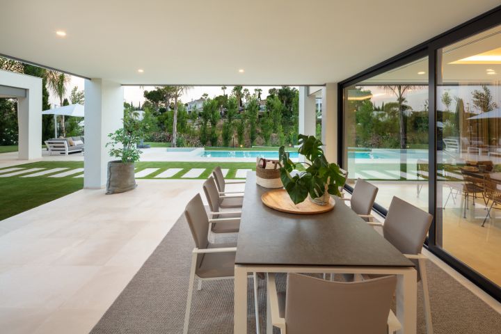 Villa avec 6 chambres et 6 salles de bain - Villa offrant une vue sur le golf à La Cerquilla