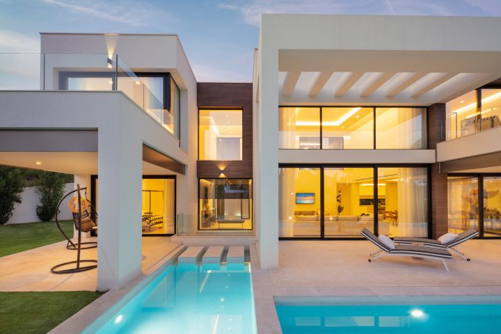 Villa avec 6 chambres et 6 salles de bain - Villa offrant une vue sur le golf à La Cerquilla