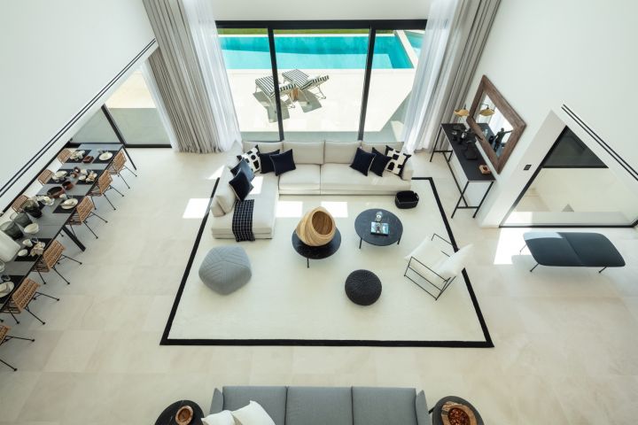 Villa avec 6 chambres et 6 salles de bain - Villa offrant une vue sur le golf à La Cerquilla
