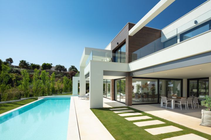 Villa avec 6 chambres et 6 salles de bain - Villa offrant une vue sur le golf à La Cerquilla