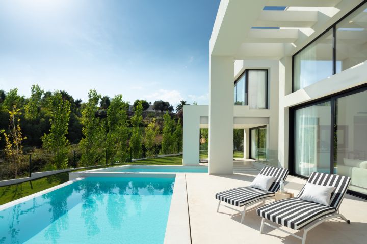 Villa avec 6 chambres et 6 salles de bain - Villa offrant une vue sur le golf à La Cerquilla