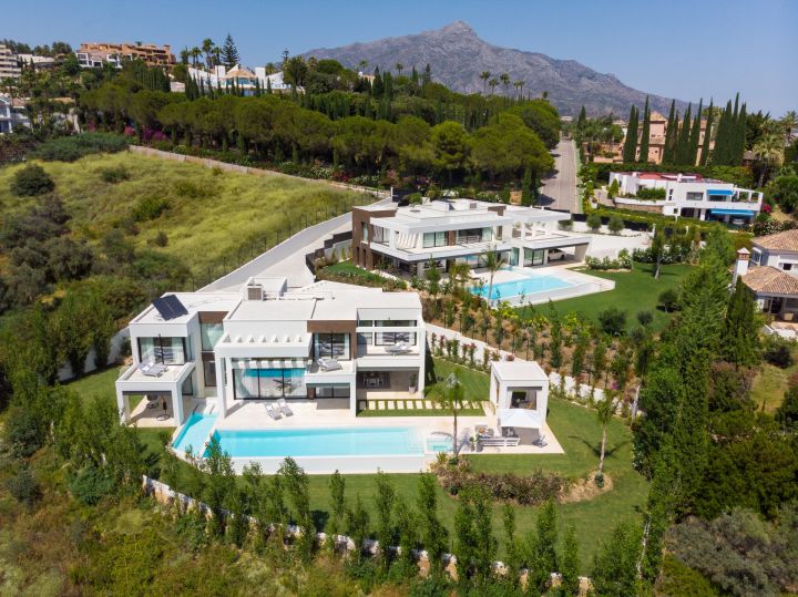Villa avec 6 chambres et 6 salles de bain - Villa offrant une vue sur le golf à La Cerquilla