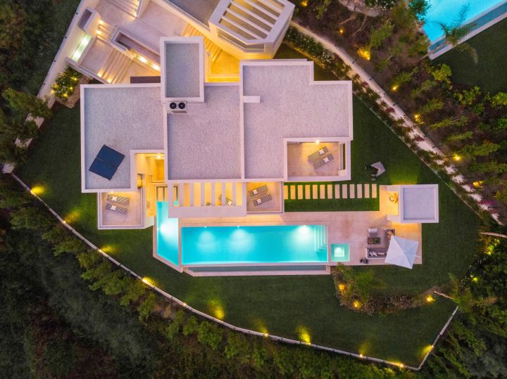 Villa avec 6 chambres et 6 salles de bain - Villa offrant une vue sur le golf à La Cerquilla