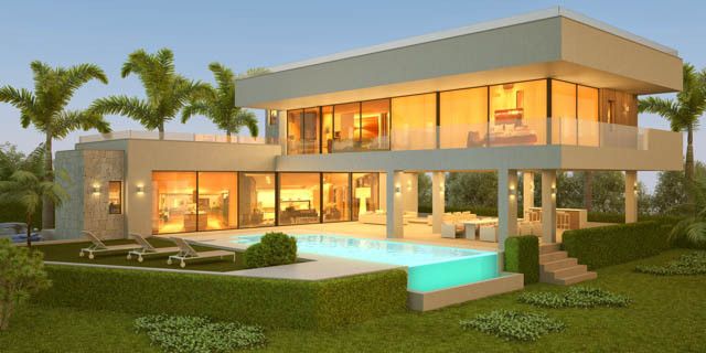 Villas modernas en venta en la Alquería, Benahavís - Encantadora casa con acabados de primera calidad en La Alquería