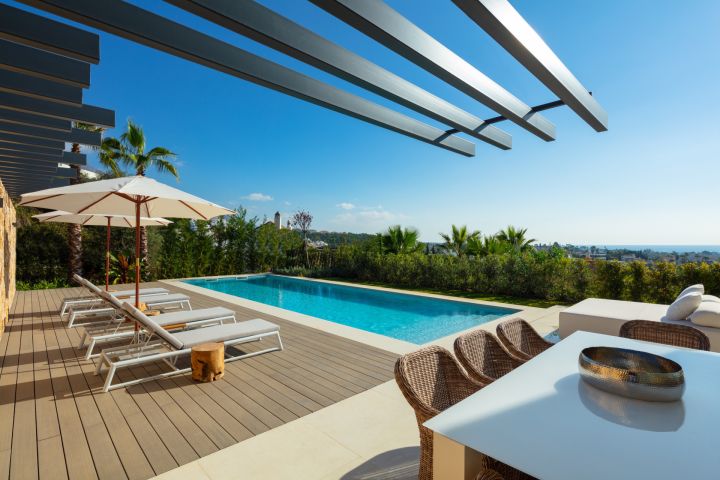 Villa avec 5 chambres et 5 salles de bain - Maison exclusive offrant une vue sur le golf