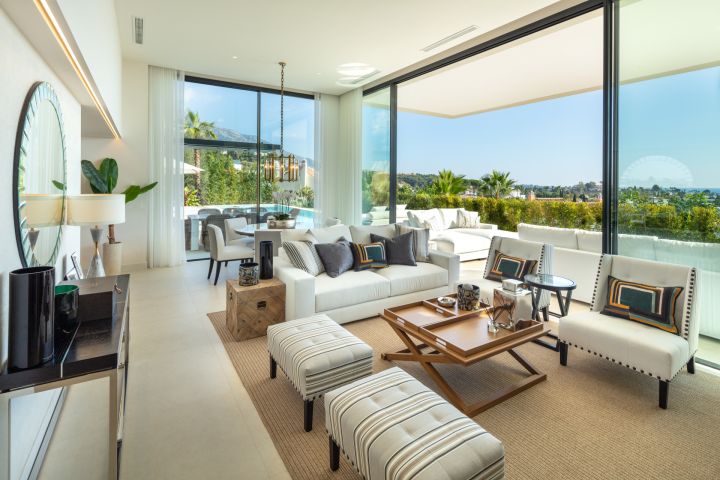 Villa avec 5 chambres et 5 salles de bain - Maison exclusive offrant une vue sur le golf
