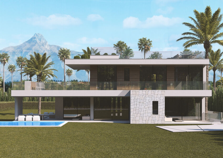 Villa con 5 dormitorios y 5 baños - Excepcional casa con impresionantes vistas al mar en Casablanca