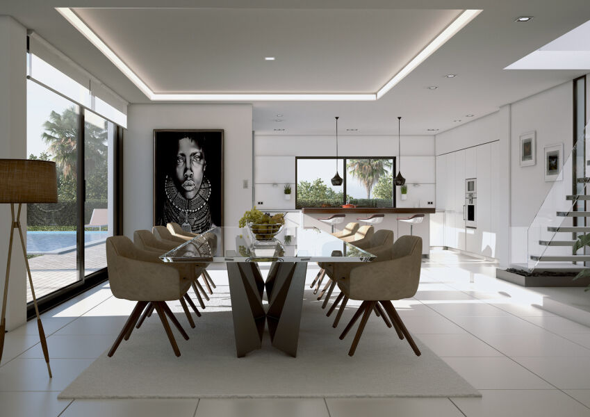 Villa con 5 dormitorios y 5 baños - Excepcional casa con impresionantes vistas al mar en Casablanca