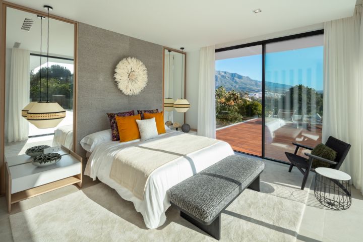Villa Camellia - Casa contemporánea con vistas al campo de golf en Nueva Andalucía