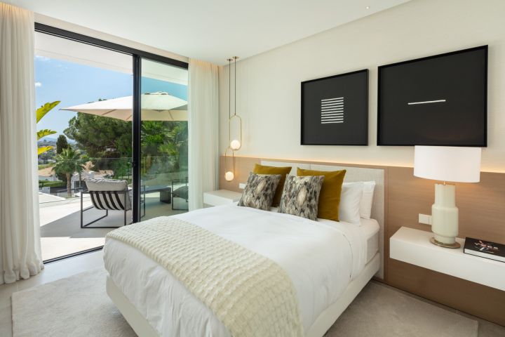 Villa Camellia - Casa contemporánea con vistas al campo de golf en Nueva Andalucía