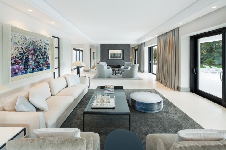 Villa avec 7 chambres et 8 salles de bain - Propriété sur mesure avec vue imprenable sur la mer à Sierra Blanca