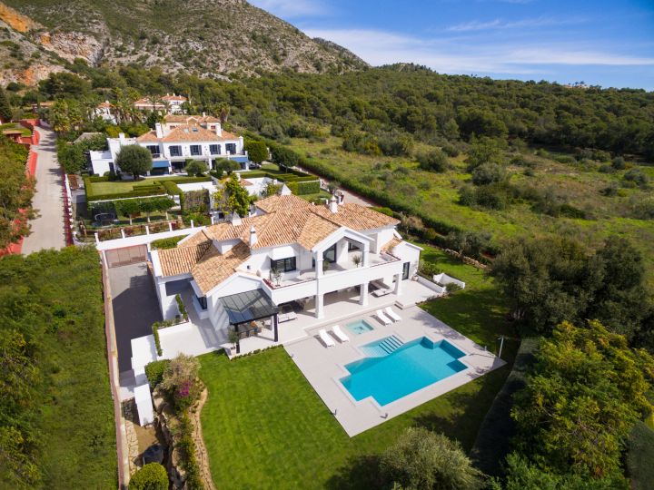 Villa avec 7 chambres et 8 salles de bain - Propriété sur mesure avec vue imprenable sur la mer à Sierra Blanca