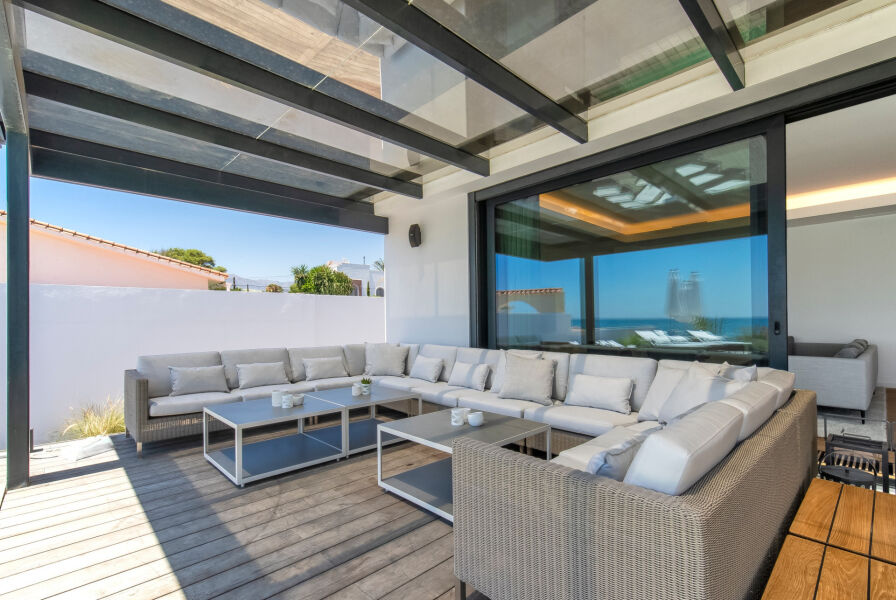 Villa Costabella - Primera línea de playa en Marbella