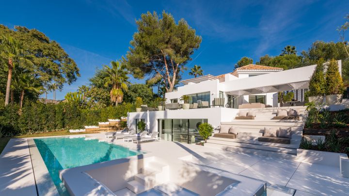 Casa Laranja - Elegante casa de lujo con vistas al campo de golf en Las Brisas