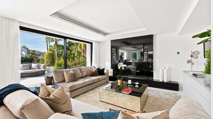Casa Laranja - Elegante casa de lujo con vistas al campo de golf en Las Brisas