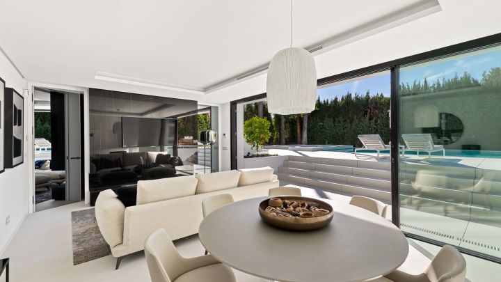 Casa Laranja - Elegante casa de lujo con vistas al campo de golf en Las Brisas