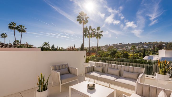Casa Laranja - Elegante casa de lujo con vistas al campo de golf en Las Brisas