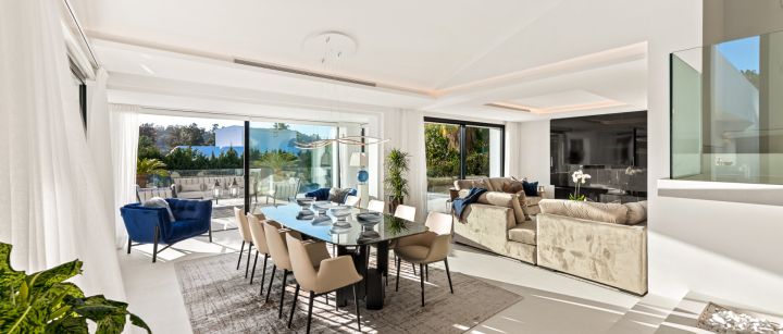 Casa Laranja - Elegante casa de lujo con vistas al campo de golf en Las Brisas