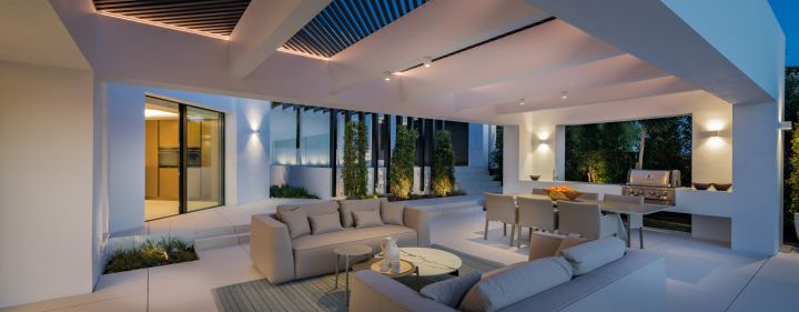 Casa Laranja - Elegante casa de lujo con vistas al campo de golf en Las Brisas