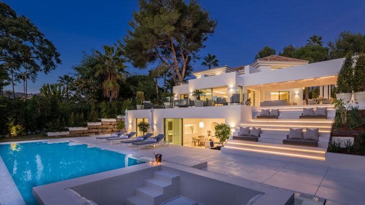 Casa Laranja - Elegante casa de lujo con vistas al campo de golf en Las Brisas