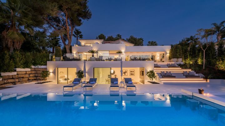Casa Laranja - Elegante casa de lujo con vistas al campo de golf en Las Brisas