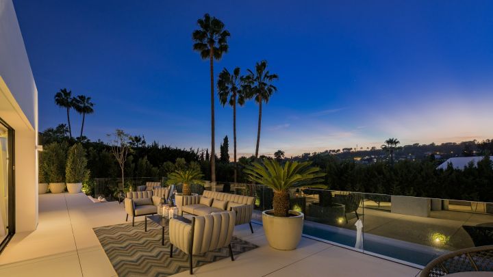 Casa Laranja - Elegante casa de lujo con vistas al campo de golf en Las Brisas