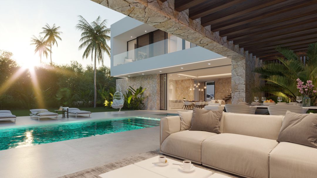 Cortijo Blanco Beach - Villa 3 - Contemporary Modern Home in Cortijo Blanco