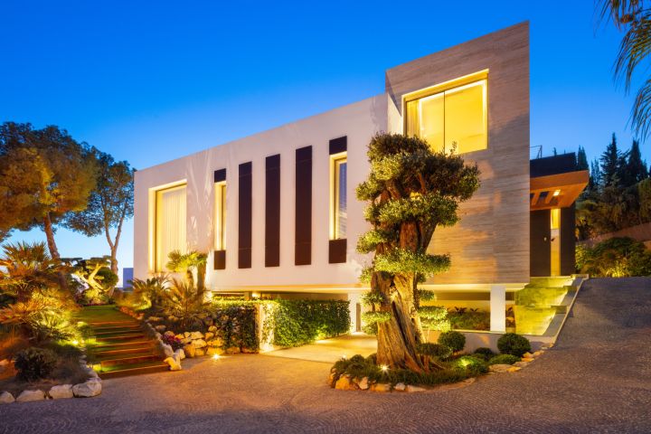 Villa avec 7 chambres et 8 salles de bain - Propriété fascinante dans une communauté fermée à Sierra Blanca