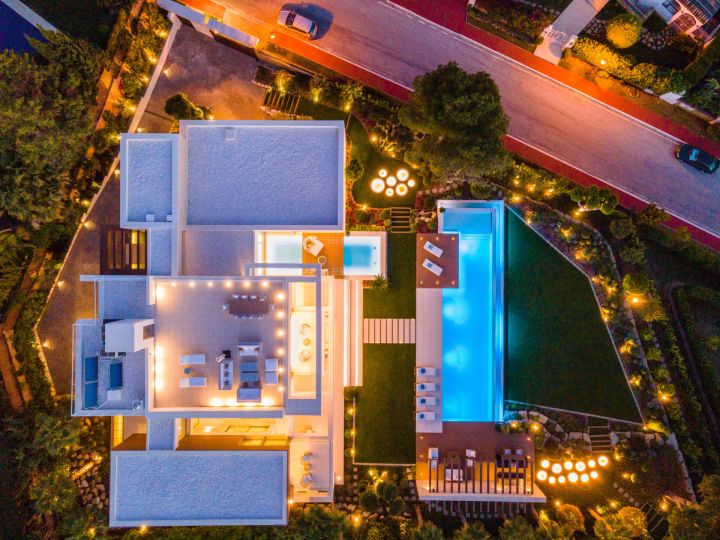 Villa avec 7 chambres et 8 salles de bain - Propriété fascinante dans une communauté fermée à Sierra Blanca