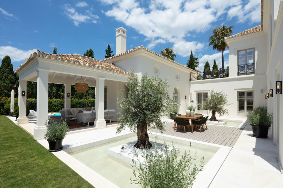 Villa avec 5 chambres et 6 salles de bain - Propriété élégante en première ligne de golf