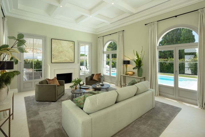 Villa avec 5 chambres et 6 salles de bain - Propriété élégante en première ligne de golf