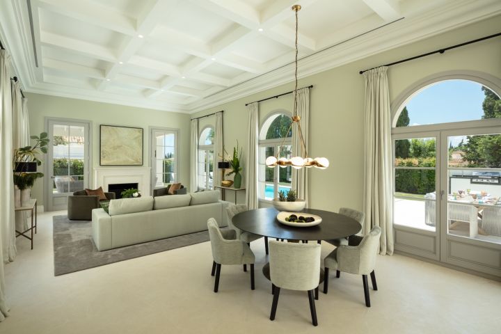 Villa avec 5 chambres et 6 salles de bain - Propriété élégante en première ligne de golf