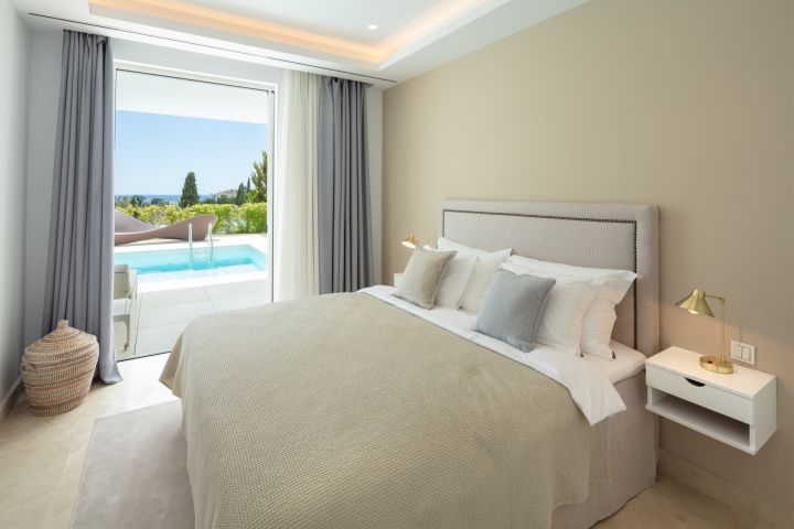 Villa con 6 dormitorios y 6 baños - Villa moderna y elegante en una urbanización privada