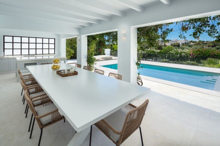 Villa avec 5 chambres et 5 salles de bain - Villa moderne avec vue imprenable sur la mer à Parcelas del Golf