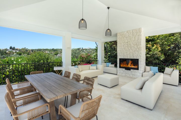 Villa avec 5 chambres et 5 salles de bain - Villa moderne avec vue imprenable sur la mer à Parcelas del Golf