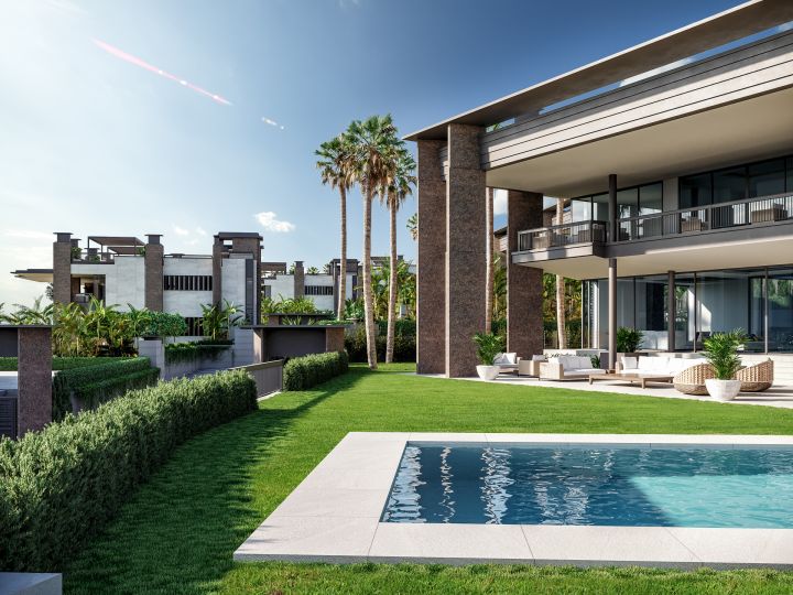 Villa avec 6 chambres et 6 salles de bain - Villa élégante avec vue imprenable sur la mer à Puerto Banús
