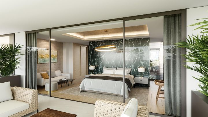 8 Contemporary style villas walking distance to Puerto Banus - Elegant Villa with Stunning Sea Views in Puerto Banús
