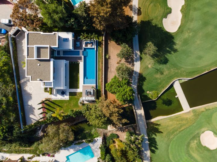 Villa Brisa - Propriété de luxe avec vue sur le golf à Nueva Andalucia