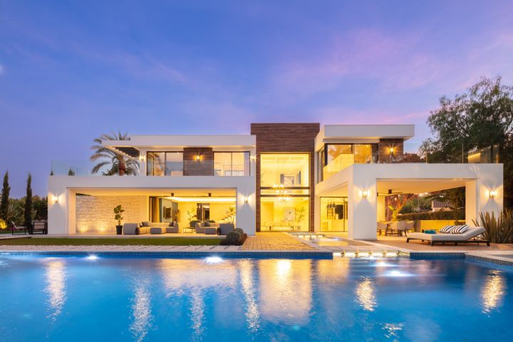 Villa Brisa - Propriété de luxe avec vue sur le golf à Nueva Andalucia
