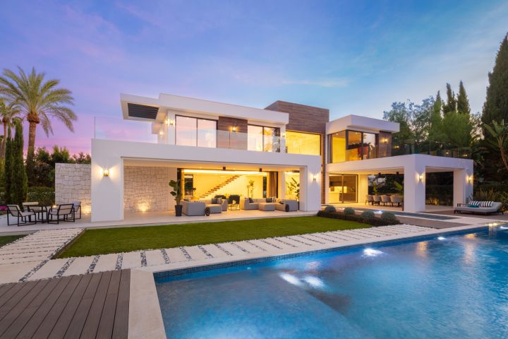 Villa Brisa - Propriété de luxe avec vue sur le golf à Nueva Andalucia