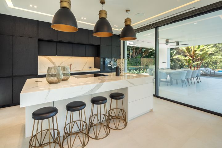 Villa Brisa - Propriété de luxe avec vue sur le golf à Nueva Andalucia