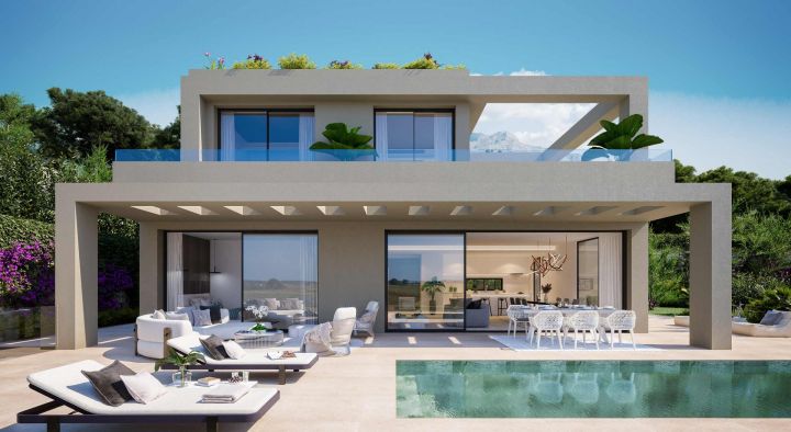 Nueva promoción de villas en Benahavis - Elegante propiedad con acabados de primera calidad