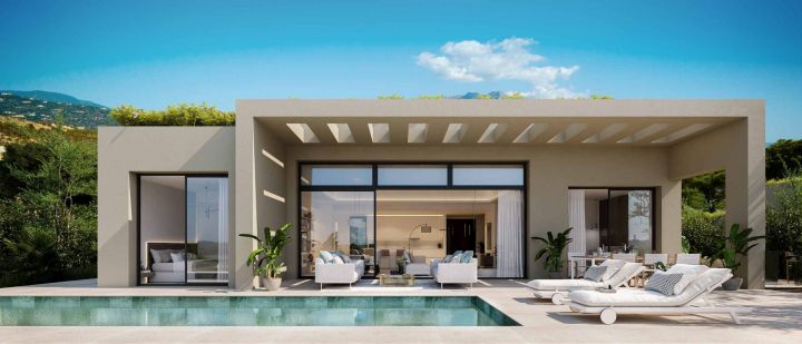 Villa avec 4 chambres et 4 salles de bain - Propriété élégante avec finitions haut de gamme