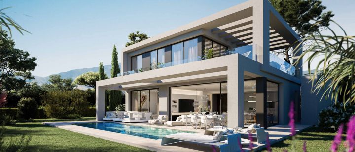 Nueva promoción de villas en Benahavis - Elegante propiedad con acabados de primera calidad