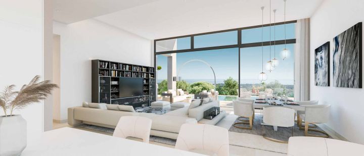 Nueva promoción de villas en Benahavis - Elegante propiedad con acabados de primera calidad