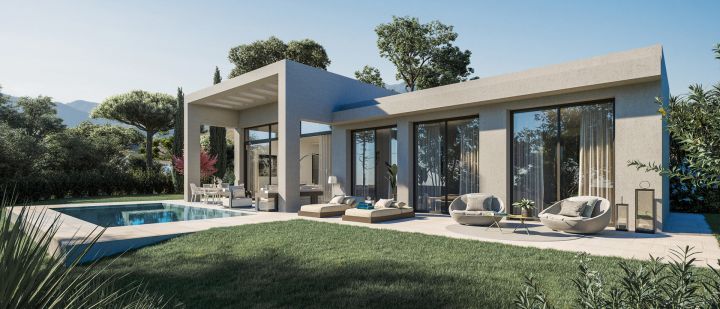Nueva promoción de villas en Benahavis - Elegante propiedad con acabados de primera calidad