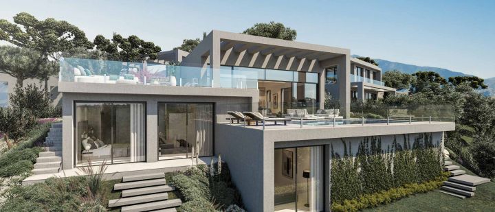 Nueva promoción de villas en Benahavis - Elegante propiedad con acabados de primera calidad