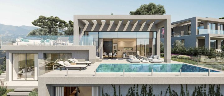 Nueva promoción de villas en Benahavis - Elegante propiedad con acabados de primera calidad
