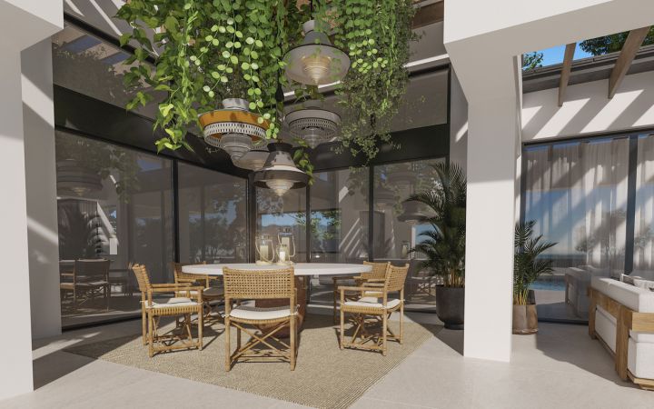 New independent villas in the Golf valley - Impressive Exclusive Villa featuring Modern Design in Nueva Andalucia
