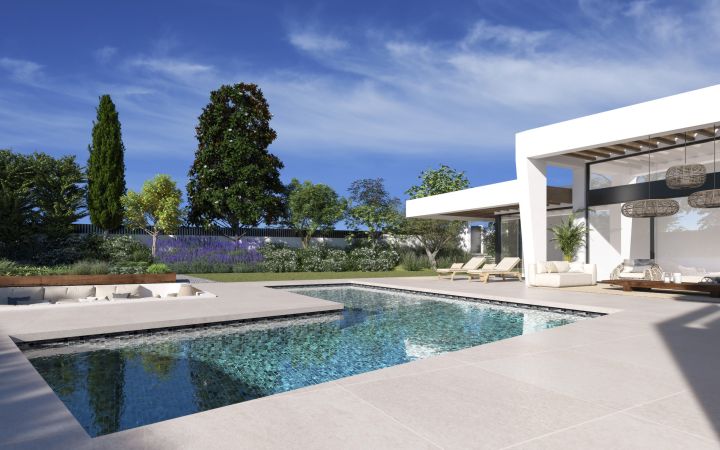 New independent villas in the Golf valley - Impressive Exclusive Villa featuring Modern Design in Nueva Andalucia